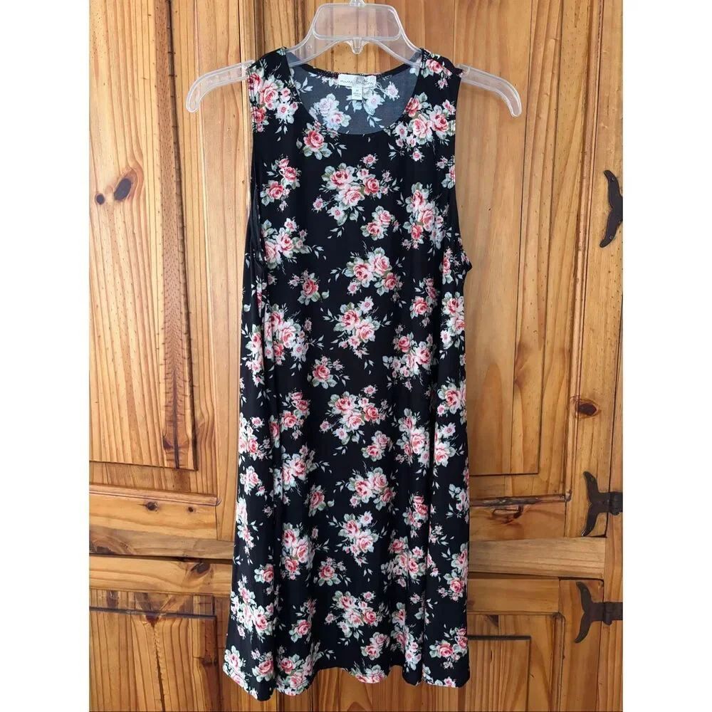 Nine Britton Floral Print Aline Dress with Pockets
